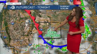 A few evening storms; warmer Thursday in Denver metro