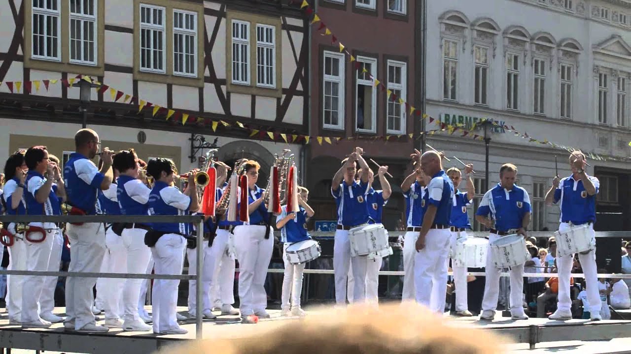 Mühlhausen Musikschau 2015 - Stadtspielmannszug Mühlhausen