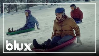 Amazon Sledding Commercial / Old Ladies Sleddin at &#39;Joy Ride&#39; (Christmas 2023 Ad Full)