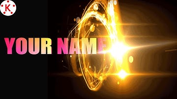 How To Make Spark Fire Intro In Kinemaster | Kinemaster & PixelLab Intro Tutorial