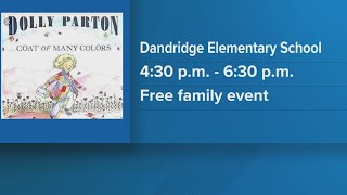 A small corner of Dandridge is being 'Dolly-fied' this evening