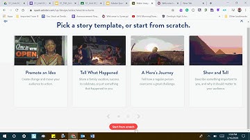 How to Create and Submit an Adobe Spark Video 2020