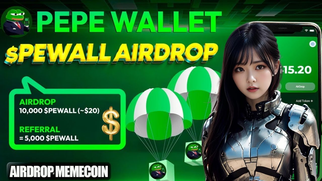 NEW CRYPTO AIRDROP AVAILABLE | EARN $10000 PEPE WALLET TOKENS FOR FREE
