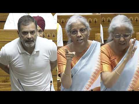 Heated Argument War Between Rahul Gandhi vs Nirmala Sitharaman In Lok Sabha | PM Modi | News Buzz