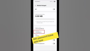 Wifi password kaise pata kare | hotspot password kaise pata kare