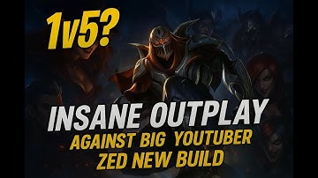 "How I Made the Enemy Team Surrender in 15 Minutes 😳 Zed Diff" #leagueoflegends