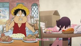 Boys Vs Girls Anime Eating Battle Funniest Anime Compeion