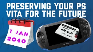 How to preserve your PS Vita for the future. Tips and Recommendations for your PSVita