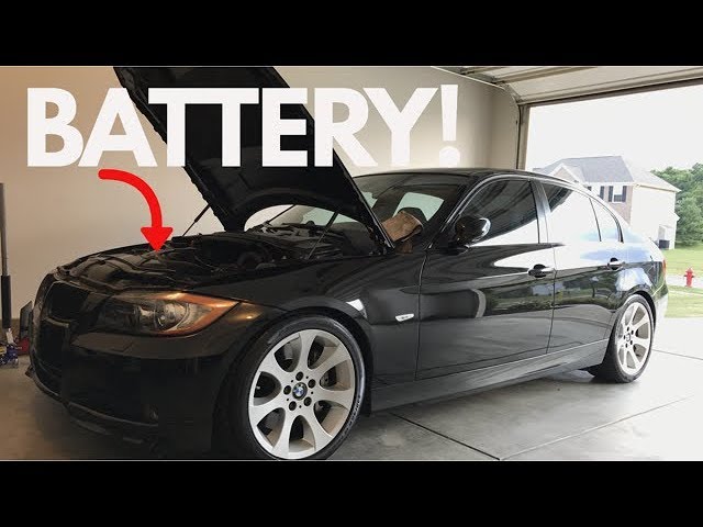 BMW 3 Series E91 Charging Battery BMW Seria 3 E91 ładowanie