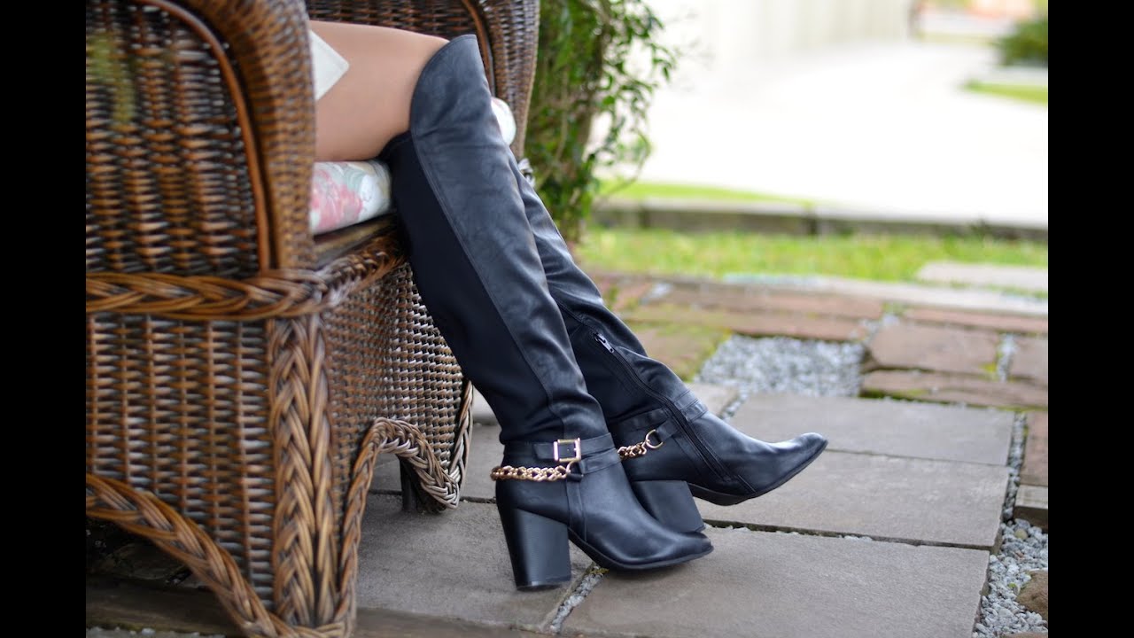 bota ramarim over knee