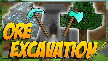 Ore Excavation Mod 1.16.5/1.15.2/1.12.2  Free Download and Install for Minecraft PC