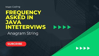 Java program to check whether Given String is Anagram or not || Frequently asked in Java interviews|