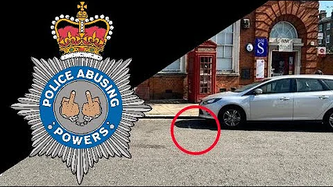 Traffic Goblin tickets mans car for parking his shadow in a disabled bay