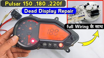Pulsar 150 digital speedometer repair | how to repair pulsar 150 digital meter
