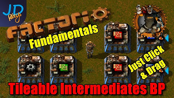 Factorio 1.0 Tileable BP ⚙️ Gears, Green chips, Red chips & Blue chips ⚙️ Tutorial/Guide/How-To