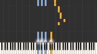 Video thumbnail of "Rivers of Babylon (The Melodians Boney M) - Piano tutorial"