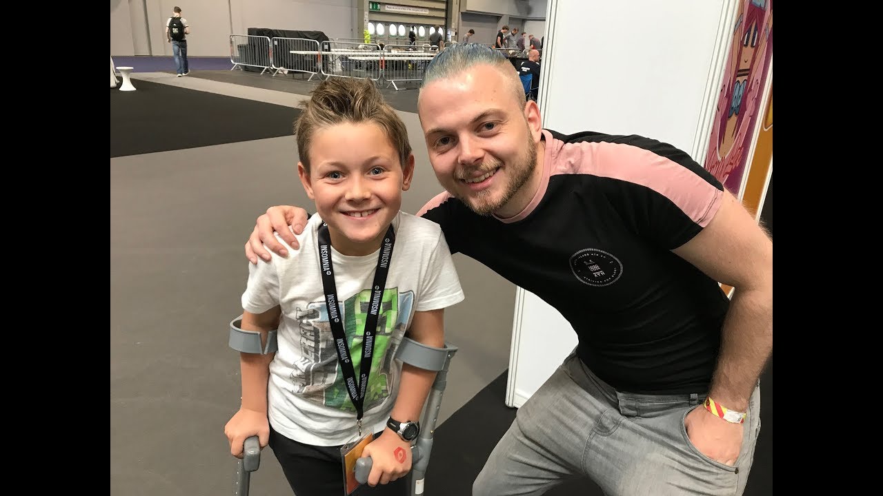 I met iBallisticSquid at the Insomnia 61 Gaming Event | NEC Birmingham UK