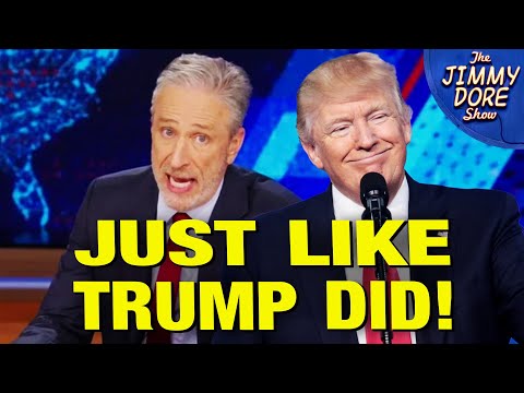 Jon Stewart Committed SAME FRAUD He Accused Trump Of!
