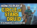 Comment jouer un druide circle of stars dans dungeons and dragons 5e