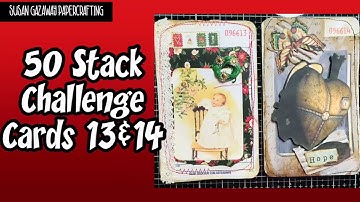 #50stackchallenge Cards 13&14