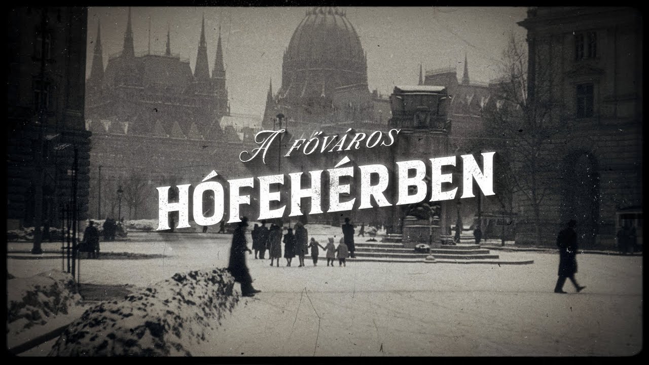 A fővárós hófehérben