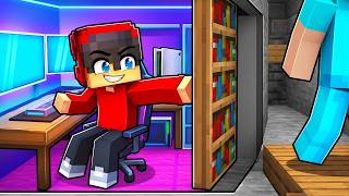 I Built a Secret Gaming Room to Hide From My Friend!
