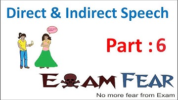 English Grammar Direct Indirect Speech (English) Part 6: Direct to indirect ( Imperative Sentences)