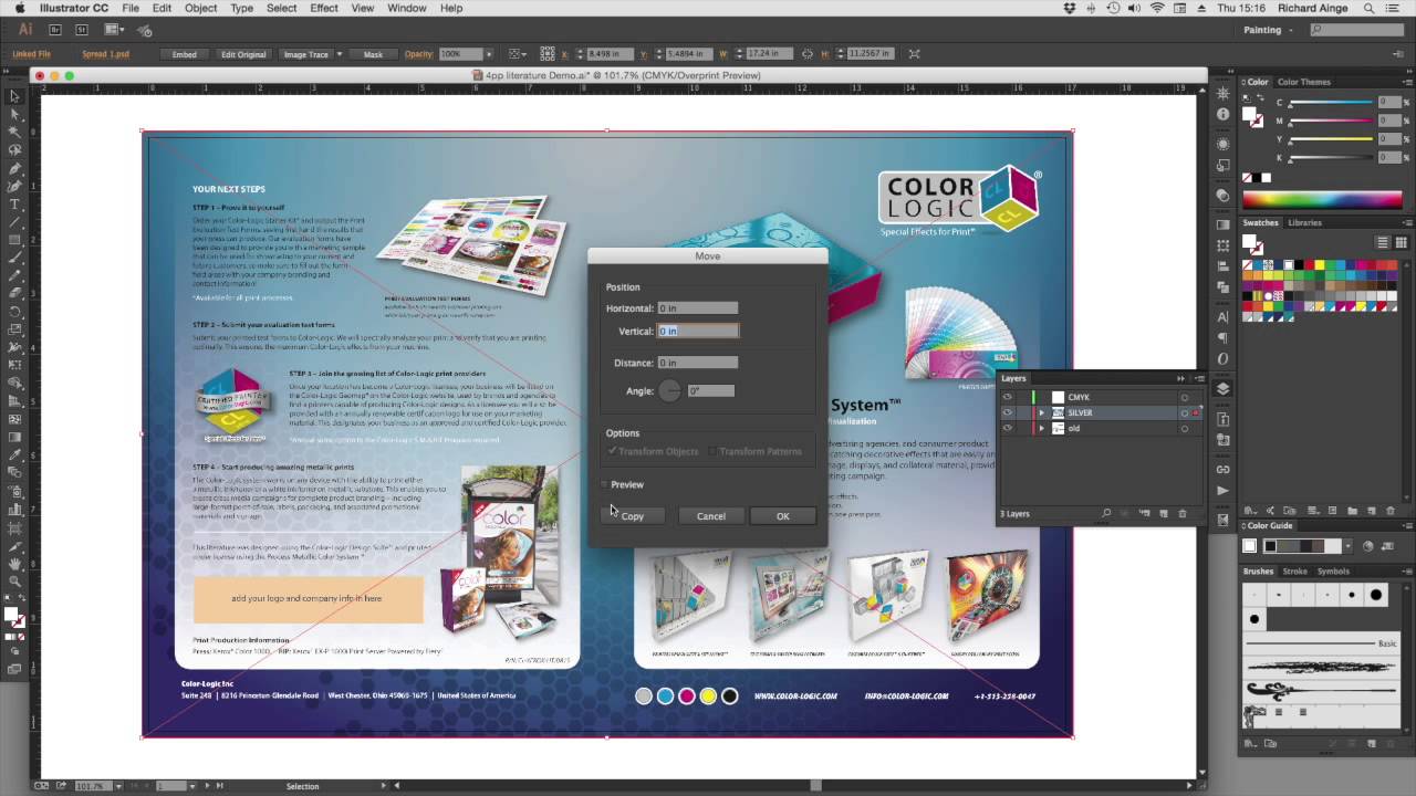How to separate your silver separation from the CMYK - YouTube
