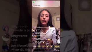 Information Malu puts Danielle on blast instagram live 7/25/18 News