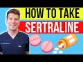 Doctor explains HOW TO USE SERTRALINE (aka Lustral / Zoloft), including side effects & more