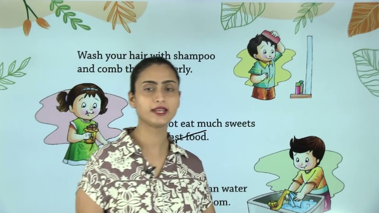Ch 3 | Health and Hygiene | My Green World | Class 01 | Growing Mind | For children