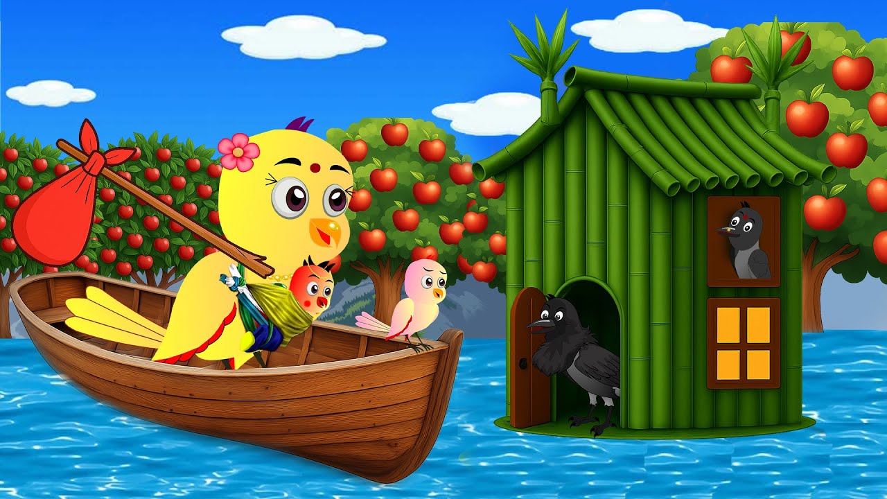 चिड़िया का हरे बांस का घर | Episode Rano |Chidiya Wala Cartoon |Tuni Acchi Cartoon | Chichu TV birds