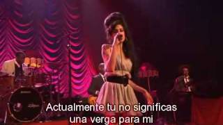 Video thumbnail of "Amy Winehouse - Me & Mr. Jones [Subtitulado al Español]"