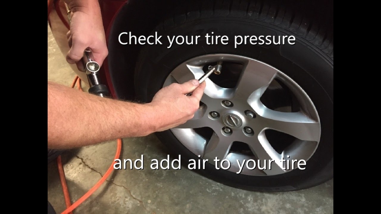 Checking Tire Pressure VERY IMPORTANT EASY DIY YouTube