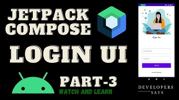 Jetpack Compose - Login UI App - Android