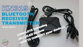 MAKE BLUETOOTH CONNECTIONS POSSIBLE with Bluetooth Transmitter / Receiver (KN319) FIRST IMPRESSIONS