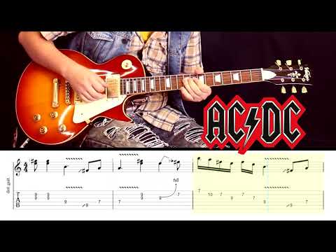 How to play solo Ac/Dc - Thunderstruck. Guitar Tabs