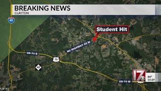 Clayton teen hit by vehicle, killed Thursday morning