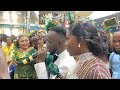 Akwaboah Surprised his Wife as He performs his favorite Song