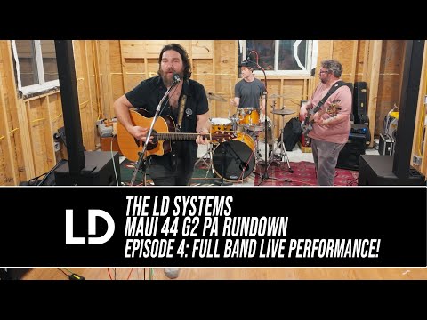 Go Portable! With LD Systems MAUI 44 G2 & Travis Shallow: Episode 4, Full Band LIVE!