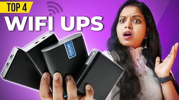 4 Best Mini UPS for Wifi Router in India ⚡️Real-time Tested⚡️in Telugu