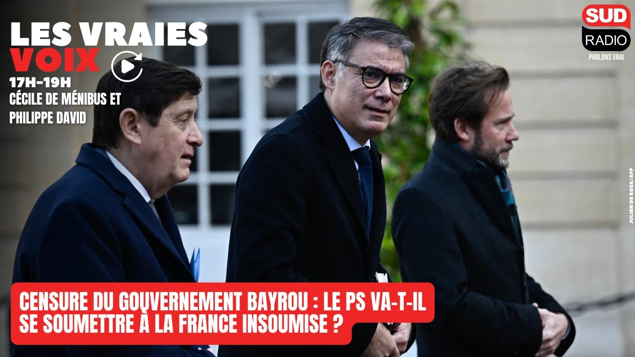 Censure du gouvernement Bayrou : le PS va-t-il se soumettre à La France insoumise ?