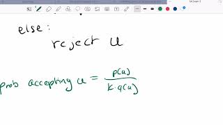 Question on Rejection Sampling