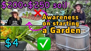 What They Don't Tell YOU on Raised Garden Beds vs CHEAP Container Gardening EASY Ideas Tips No Tools