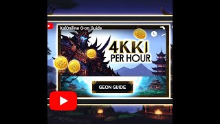 KalOnline Returning Player Geon Guide: Earn 4M Per Hour 2024-2025