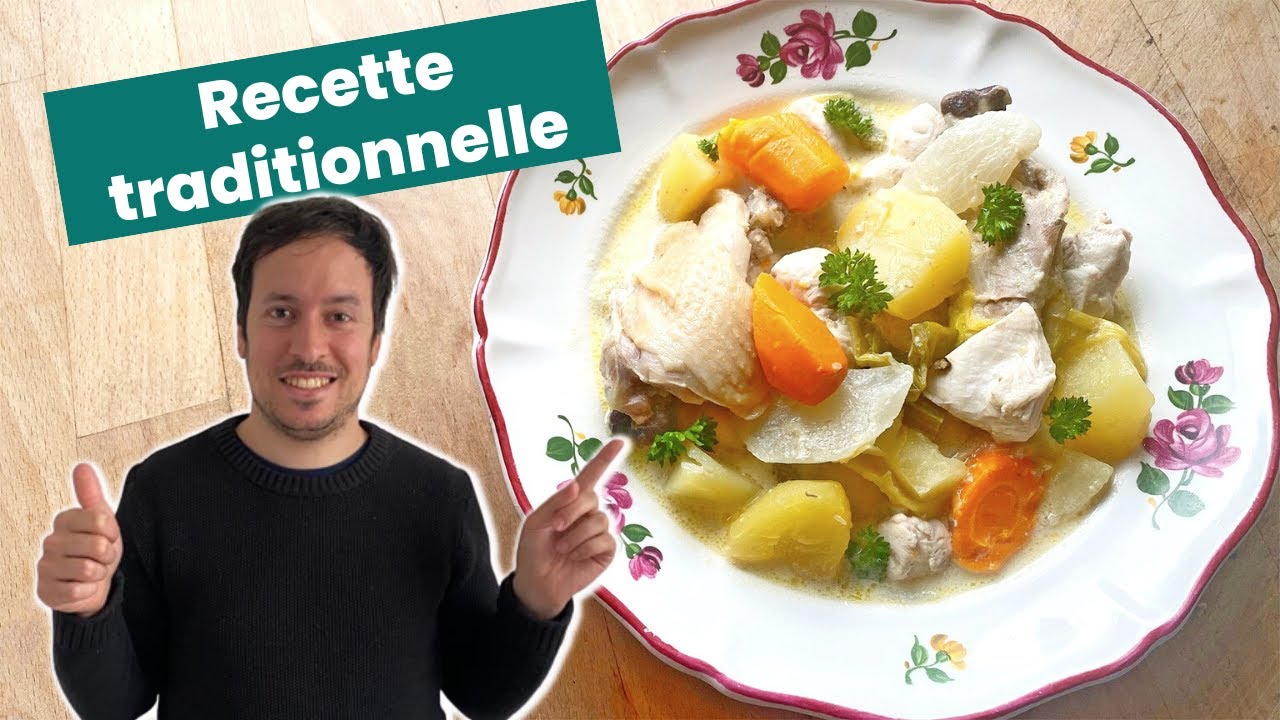 Waterzoï au poulet - Une recette traditionnelle belge simple et économique