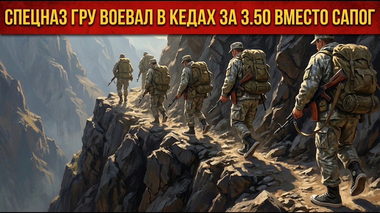 КЕДЫ ВМЕСТО САПОГ: ПОЧЕМУ ЭЛИТА ГРУ В АФГАНЕ МАССОВО ПЕРЕОБУВАЛАСЬ В «КИМРЫ»