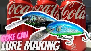 Making a Fishing Lure from a Coke Can