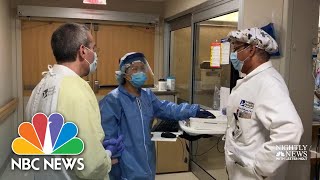 Researchers Hope Concentrated Survivors’ Plasma Will save Lives | NBC Nightly News
