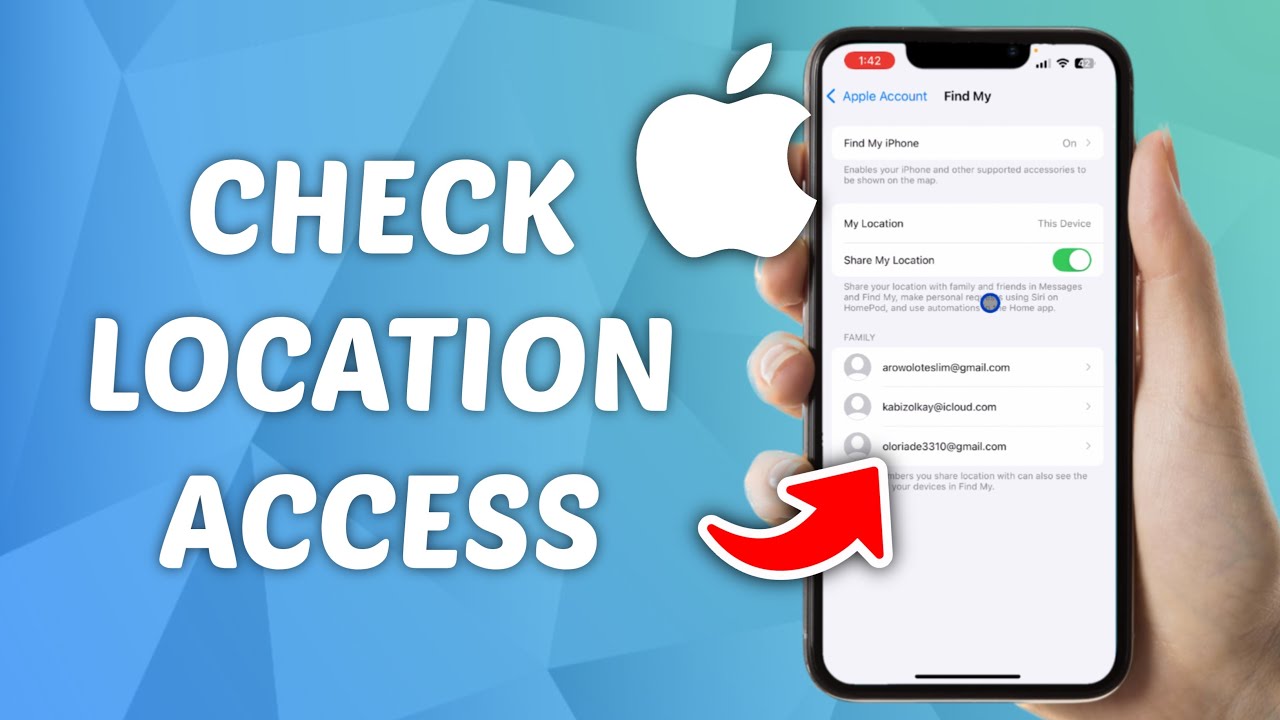 How to Check Who Can Access Your Location on iPhone - YouTube